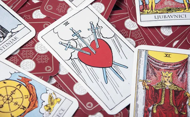 Tarot del amor - carta del corazón